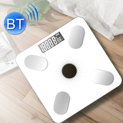 Smart Bluetooth Weight Scale Home Body Fat Measurement Health Scale Charge Model(White (Silk Screen Film) by buy2fix