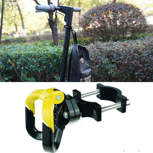 For Ninebot MAX G30 Scooter Accessories Aluminum Alloy Hook Rod Hook, Specification: Double Hook (Yellow Black) - Accessories & Parts by buy2fix | Online Shopping UK | buy2fix