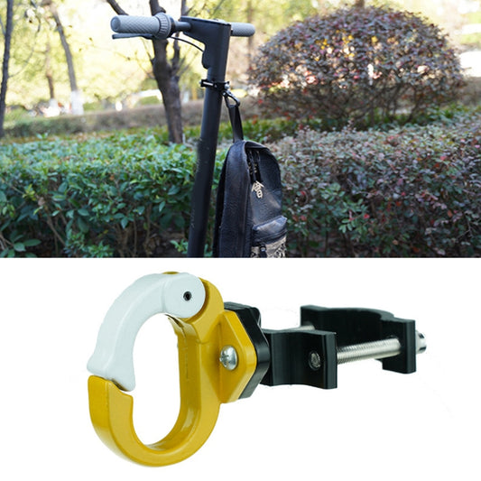 For Ninebot MAX G30 Scooter Accessories Aluminum Alloy Hook Rod Hook, Specification: Single Hook (Yellow) - Accessories & Parts by buy2fix | Online Shopping UK | buy2fix