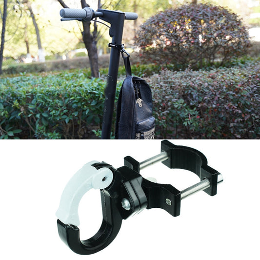 For Ninebot MAX G30 Scooter Accessories Aluminum Alloy Hook Rod Hook, Specification: Single Hook (Black) - Accessories & Parts by buy2fix | Online Shopping UK | buy2fix