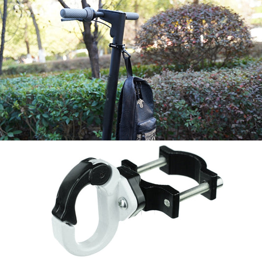 For Ninebot MAX G30 Scooter Accessories Aluminum Alloy Hook Rod Hook, Specification: Single Hook (White) - Accessories & Parts by buy2fix | Online Shopping UK | buy2fix