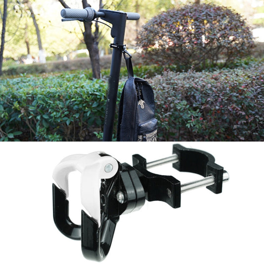 For Ninebot MAX G30 Scooter Accessories Aluminum Alloy Hook Rod Hook, Specification: Double Hook (White Black) - Accessories & Parts by buy2fix | Online Shopping UK | buy2fix