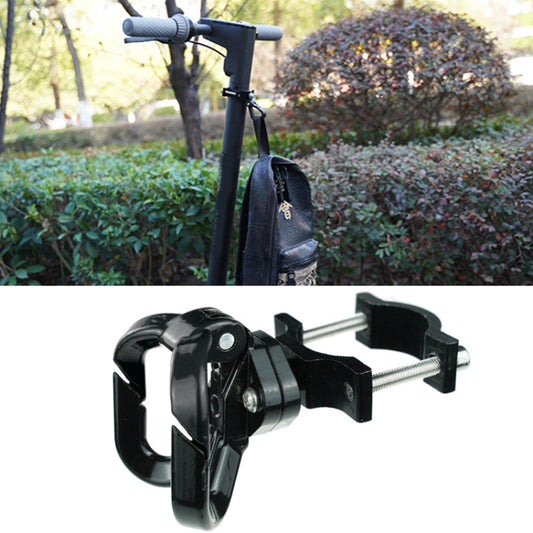 For Ninebot MAX G30 Scooter Accessories Aluminum Alloy Hook Rod Hook, Specification: Double Hook  (All Black) - Accessories & Parts by buy2fix | Online Shopping UK | buy2fix