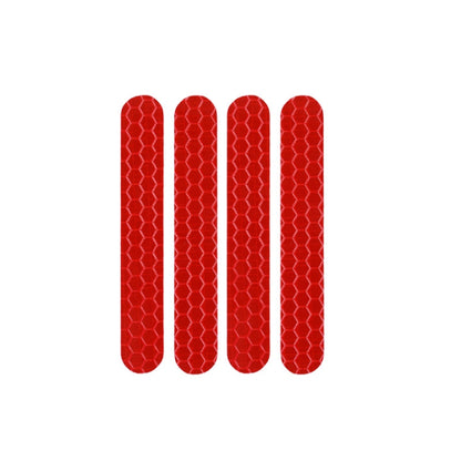 Scooter Stickers Reflective Cursor Scooter Mudguard Reflective Sticker For Ninebot Max G30 (Red) - Accessories & Parts by buy2fix | Online Shopping UK | buy2fix