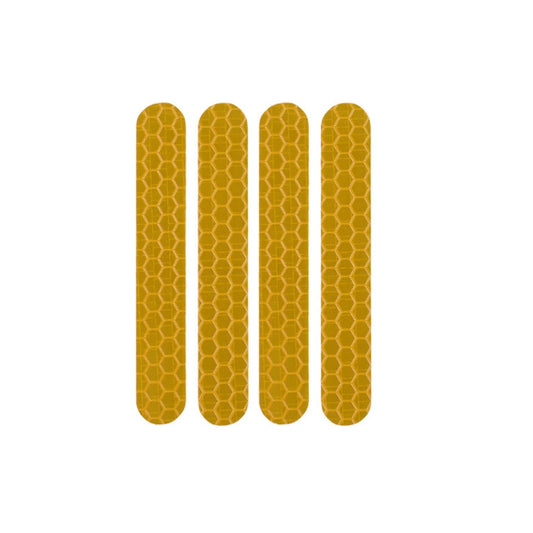 Scooter Stickers Reflective Cursor Scooter Mudguard Reflective Sticker For Ninebot Max G30 (Yellow) - Accessories & Parts by buy2fix | Online Shopping UK | buy2fix