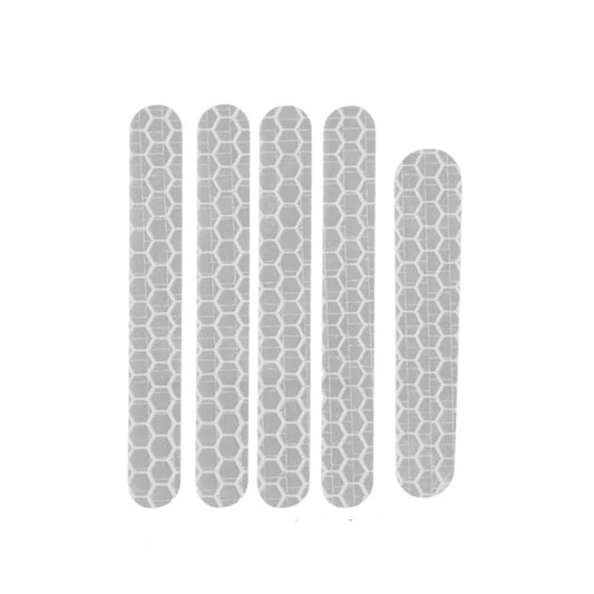 Scooter Stickers Reflective Cursor Scooter Mudguard Reflective Sticker  For Ninebot ES1 (White) - Accessories & Parts by buy2fix | Online Shopping UK | buy2fix