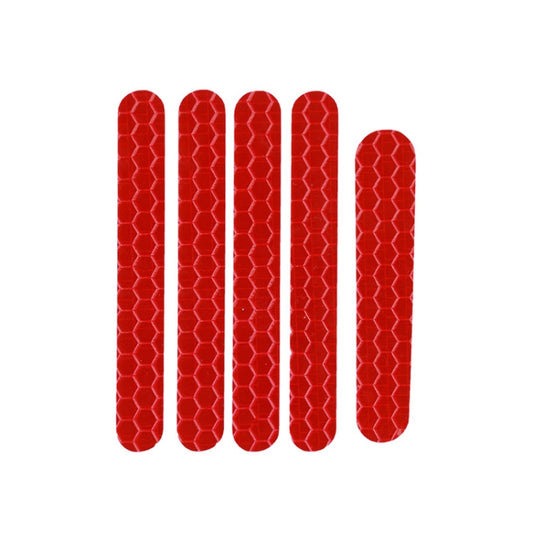 Scooter Stickers Reflective Cursor Scooter Mudguard Reflective Sticker For Ninebot ES1 (Red) - Accessories & Parts by buy2fix | Online Shopping UK | buy2fix
