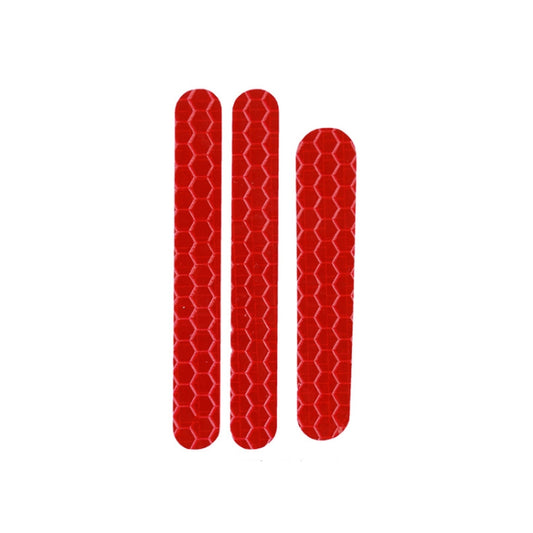 Scooter Stickers Reflective Cursor Scooter Mudguard Reflective Sticker For Ninebot ES2 (Red) - Accessories & Parts by buy2fix | Online Shopping UK | buy2fix
