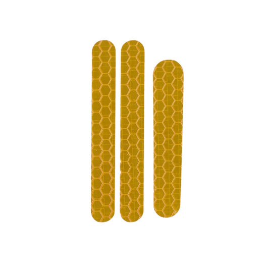 Scooter Stickers Reflective Cursor Scooter Mudguard Reflective Sticker For Ninebot ES2 (Yellow) - Accessories & Parts by buy2fix | Online Shopping UK | buy2fix