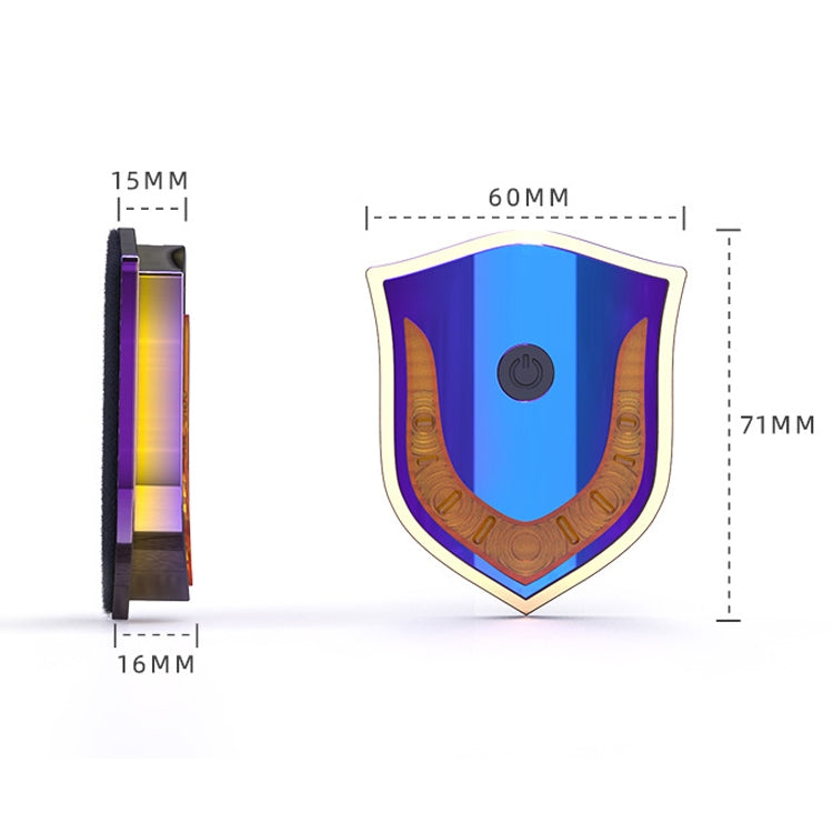 RH-C0306 Bicycle Taillight Mountain Bike Balance Car Safety Cap Helmet Tail Light(Helmet Lamp) by buy2fix