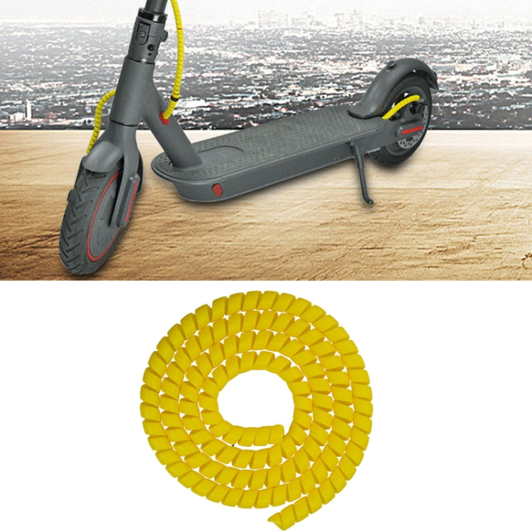 4 PCS Scooter Harness Line Pipe Change Line Pipe Winding Pipe Fittings For Xiaomi Mijia M365,Cable Length: 1m(Yellow) - Accessories & Parts by buy2fix | Online Shopping UK | buy2fix