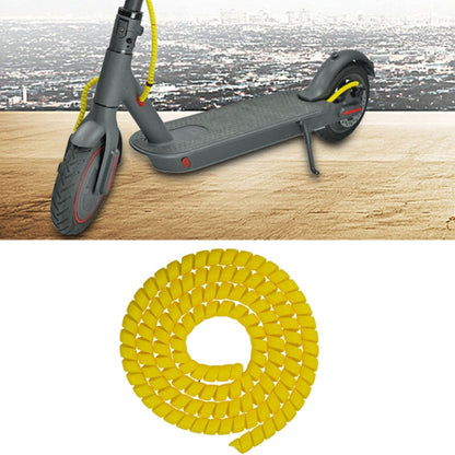 4 PCS Scooter Harness Line Pipe Change Line Pipe Winding Pipe Fittings For Xiaomi Mijia M365,Cable Length: 1m(Yellow) - Accessories & Parts by buy2fix | Online Shopping UK | buy2fix