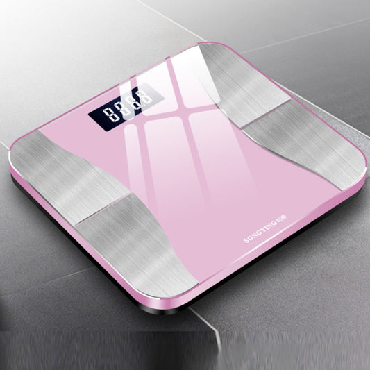SONGYING SY06 Smart Body Fat Scale Home Body Weight Scale, Size: Charging Version(290x260mm)(Cherry Pink) - Body Scales by SONGYING | Online Shopping UK | buy2fix