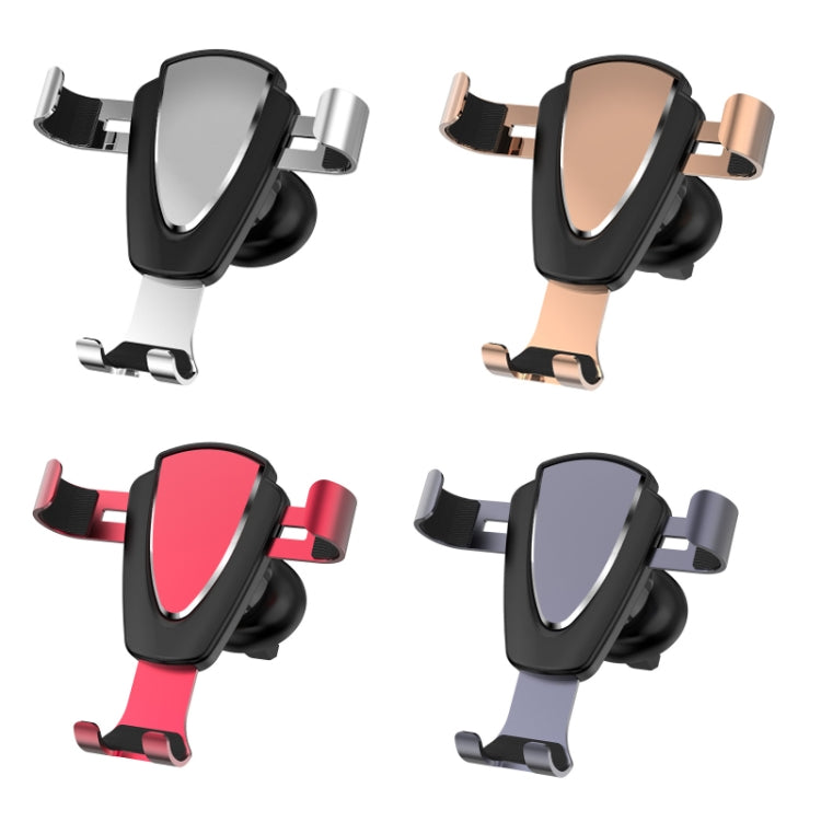 Multifunctional Mobile Phone Holder With Car Air Outlet Car Navigation Support Frame(Tyrant Gold) by buy2fix