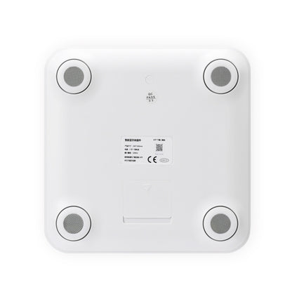 8066 Smart Body Fat Electronic Scale Home Bluetooth Weight Scale, Colour: Battery Style(White) by buy2fix