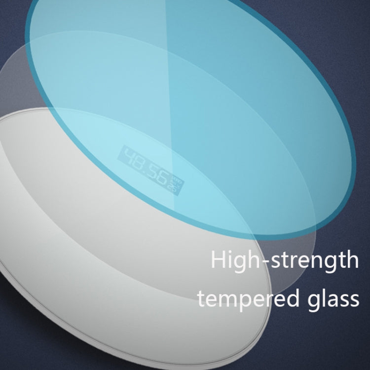 LCD Display Electronic Scale Household Weighing Health Scale Charging Model(Black) by buy2fix