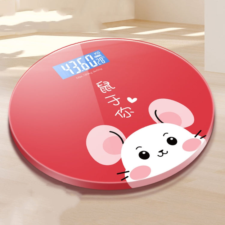 ZJ26 Weight Scale Home Smart Electronic Scale, Size: Charging(Rat Your) - Body Scales by buy2fix | Online Shopping UK | buy2fix