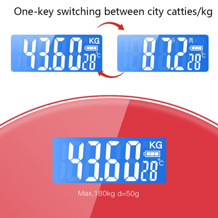 ZJ26 Weight Scale Home Smart Electronic Scale, Size: Charging(Rat Your) - Body Scales by buy2fix | Online Shopping UK | buy2fix