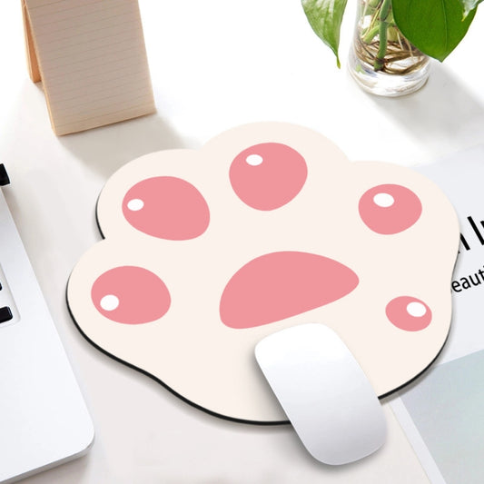 3 PCS XH12 Cats Claw Cute Cartoon Mouse Pad, Size: 280 x 250 x 3mm(White) by buy2fix