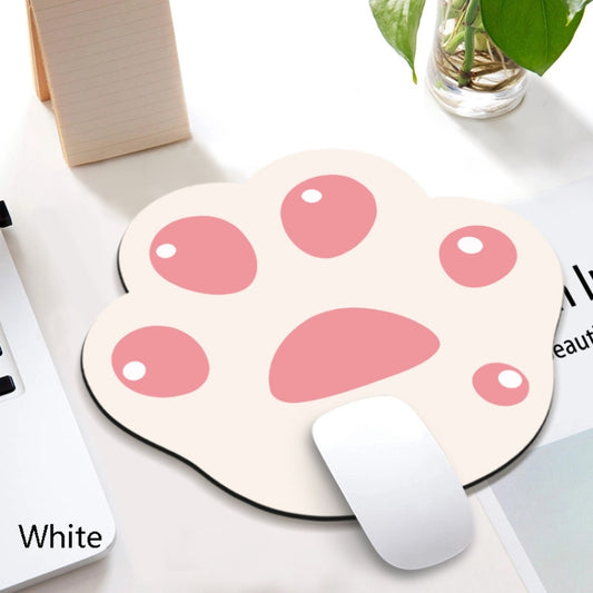 3 PCS XH12 Cats Claw Cute Cartoon Mouse Pad, Size: 280 x 250 x 3mm(White) by buy2fix