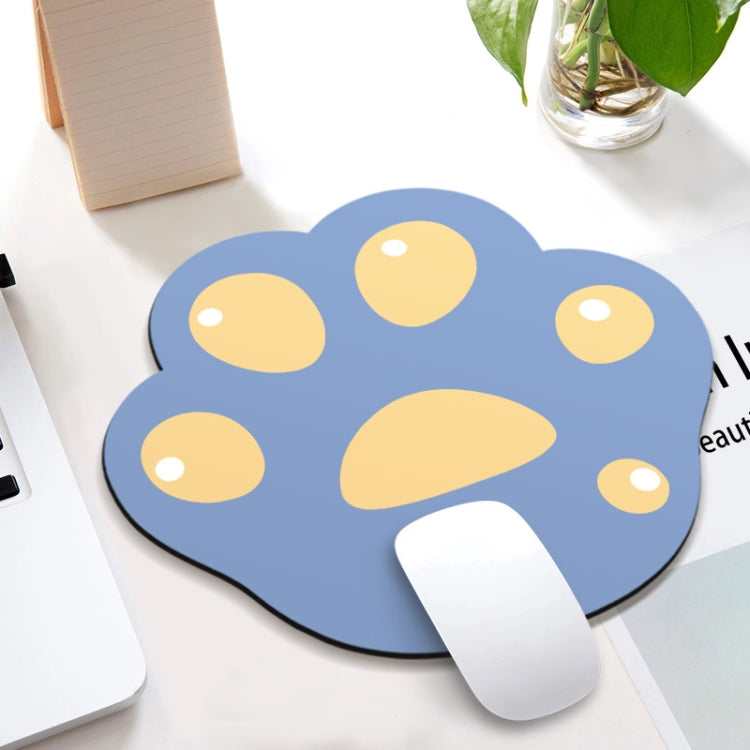 3 PCS XH12 Cats Claw Cute Cartoon Mouse Pad, Size: 280 x 250 x 3mm(Blue Yellow) by buy2fix