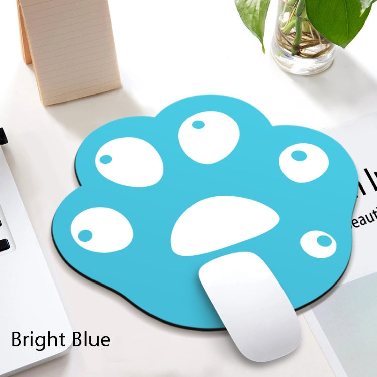 3 PCS XH12 Cats Claw Cute Cartoon Mouse Pad, Size: 280 x 250 x 3mm(Bright Blue) by buy2fix