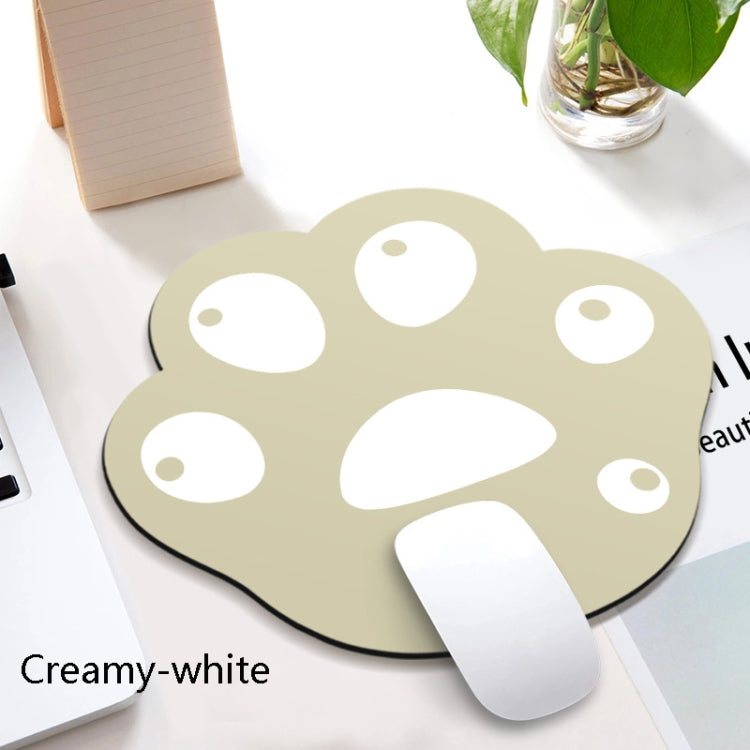 3 PCS XH12 Cats Claw Cute Cartoon Mouse Pad, Size: 280 x 250 x 3mm(Creamy-white) by buy2fix