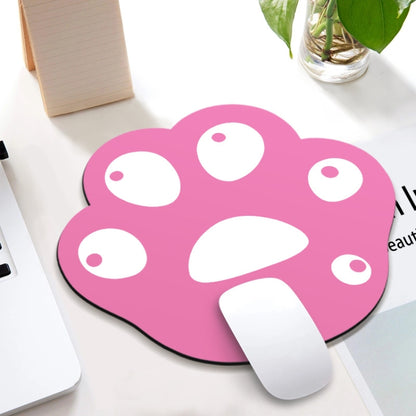 3 PCS XH12 Cats Claw Cute Cartoon Mouse Pad, Size: 280 x 250 x 3mm(Deep Pink White) by buy2fix