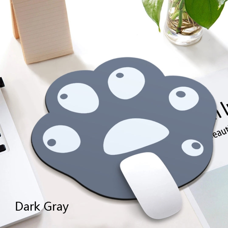 3 PCS XH12 Cats Claw Cute Cartoon Mouse Pad, Size: 280 x 250 x 3mm(Dark Gray) by buy2fix
