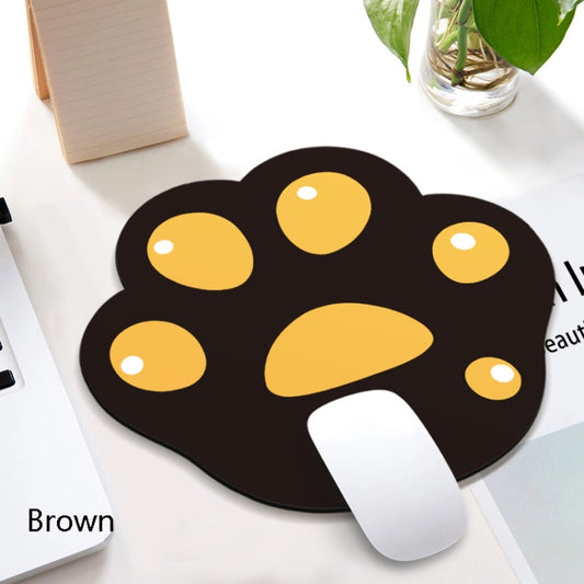 3 PCS XH12 Cats Claw Cute Cartoon Mouse Pad, Size: 280 x 250 x 3mm(Brown) by buy2fix