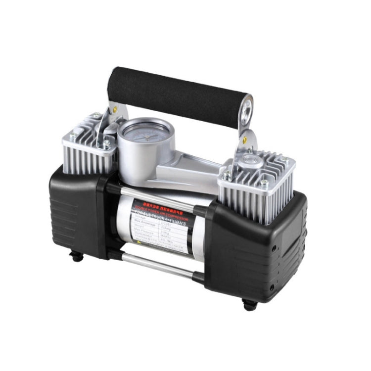 YR-106 12V Car Inflatable Pump Home Tire Portable Air Pump(Double Cylinder) by buy2fix