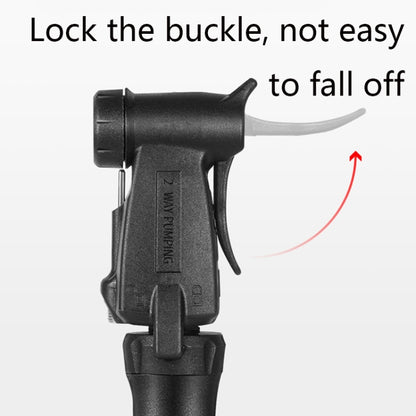 WEST BIKING YP0711115 Bicycle Pump Portable Basketball Mini Pump Equipment(Black) by WEST BIKING