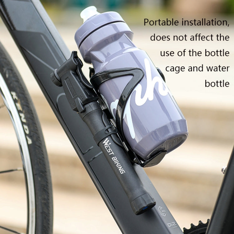 WEST BIKING YP0711115 Bicycle Pump Portable Basketball Mini Pump Equipment(Black) by WEST BIKING