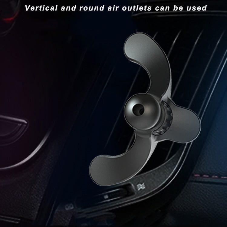 3 PCS A-004 Car Mobile Phone Bracket Air Outlet Hook Accessories(Black) by buy2fix