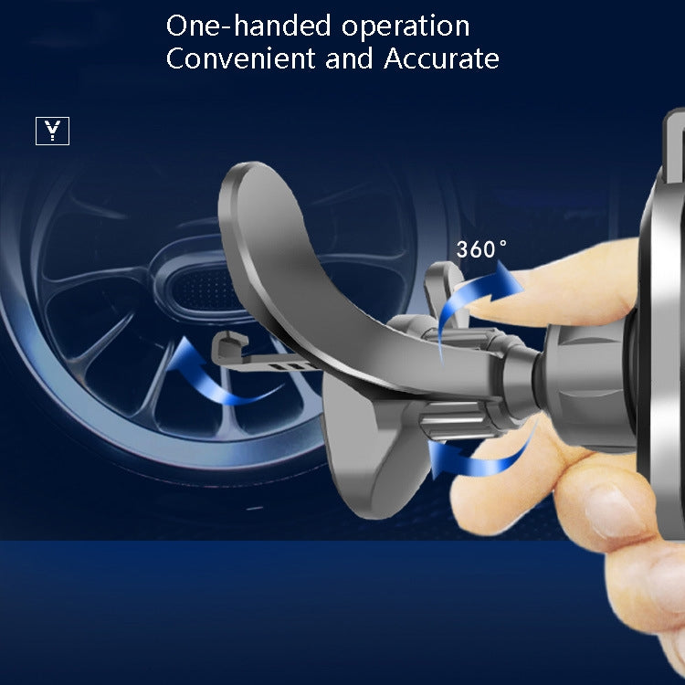 3 PCS A-004 Car Mobile Phone Bracket Air Outlet Hook Accessories(Black) by buy2fix