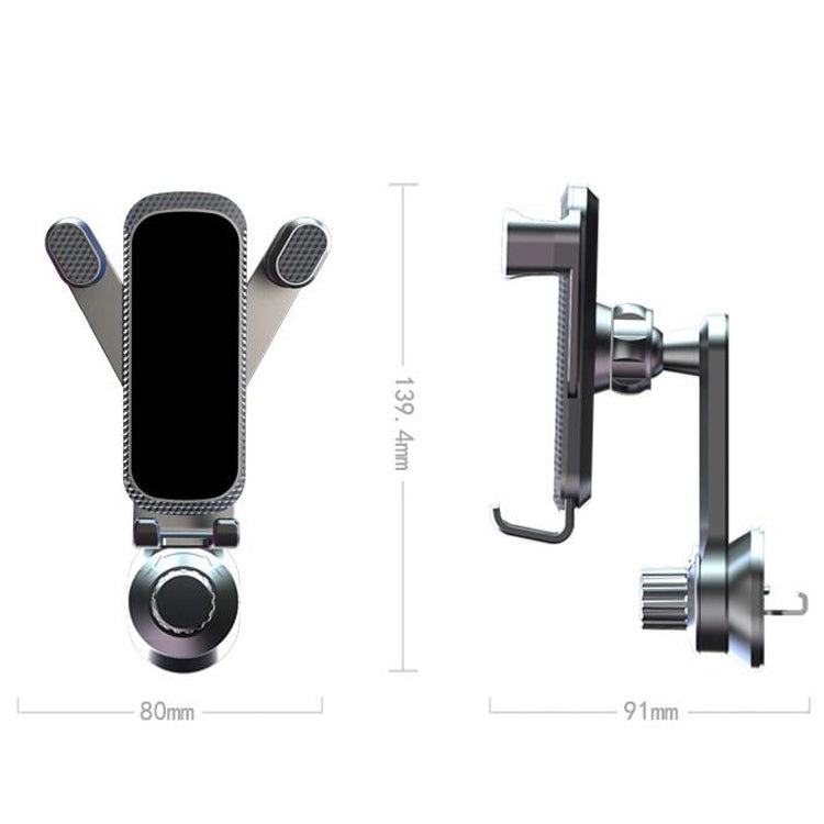 B-003 Car Mobile Phone Bracket Outlet Universal Extended Bracket(Black) by buy2fix