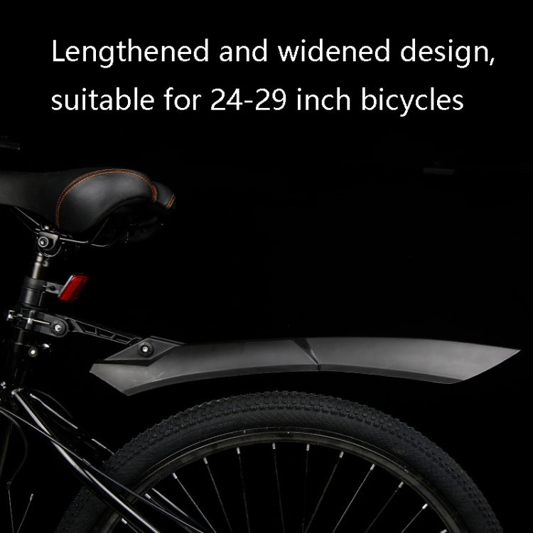 NC001 Bicycle Fender Mountain Bike Widening Blasting Board(Black) - Mudguards by buy2fix | Online Shopping UK | buy2fix