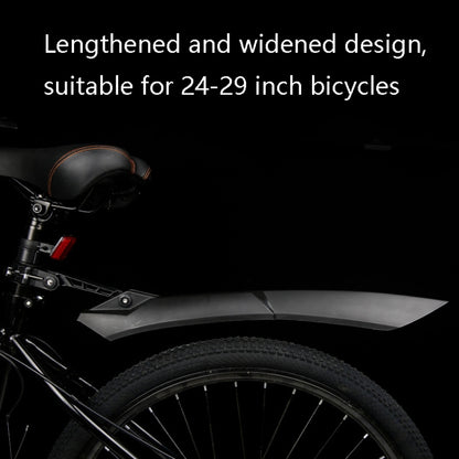 NC001 Bicycle Fender Mountain Bike Widening Blasting Board(Black) - Mudguards by buy2fix | Online Shopping UK | buy2fix