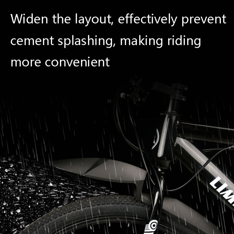 NC001 Bicycle Fender Mountain Bike Widening Blasting Board(Black) - Mudguards by buy2fix | Online Shopping UK | buy2fix