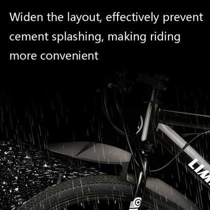 NC001 Bicycle Fender Mountain Bike Widening Blasting Board(Black) - Mudguards by buy2fix | Online Shopping UK | buy2fix