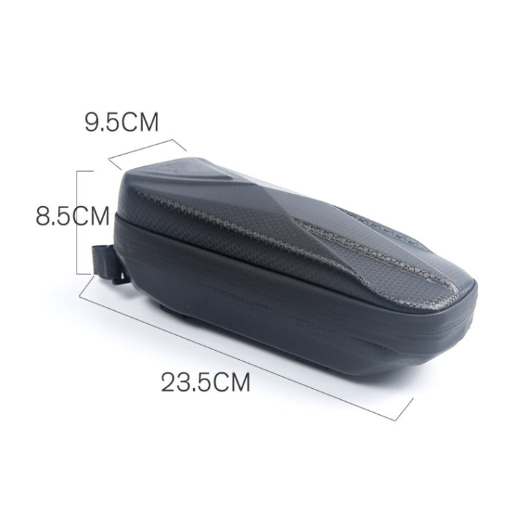 B40 Bicycle EVA Hard Shell Bike Front Package Mountain Bike Front Beam Bag(Black) by buy2fix