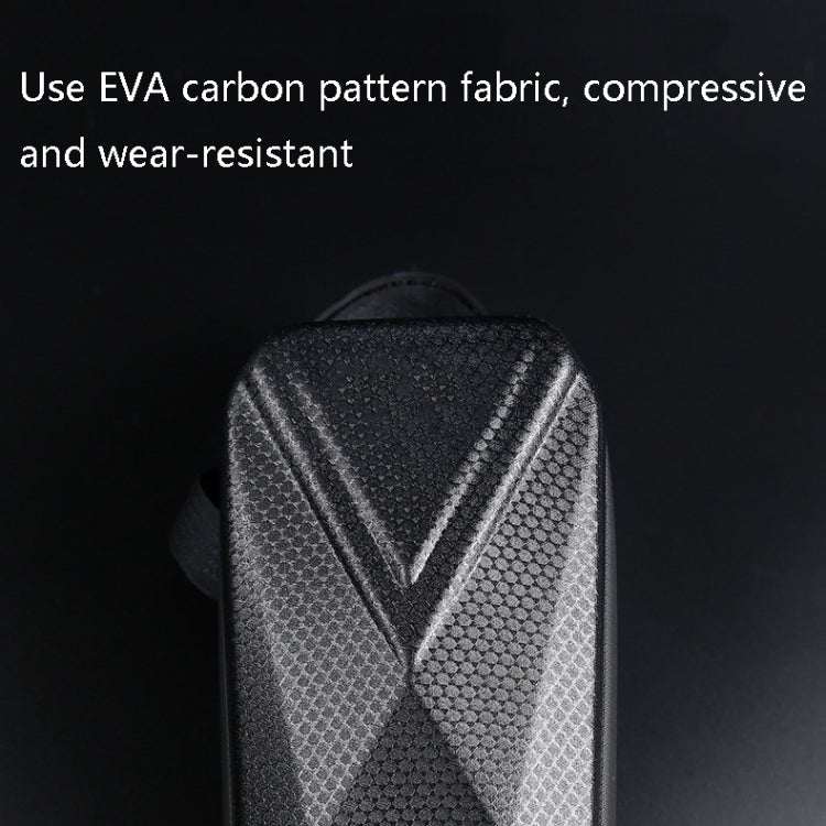 B40 Bicycle EVA Hard Shell Bike Front Package Mountain Bike Front Beam Bag(Black) by buy2fix