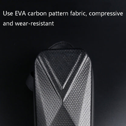 B40 Bicycle EVA Hard Shell Bike Front Package Mountain Bike Front Beam Bag(Black) by buy2fix