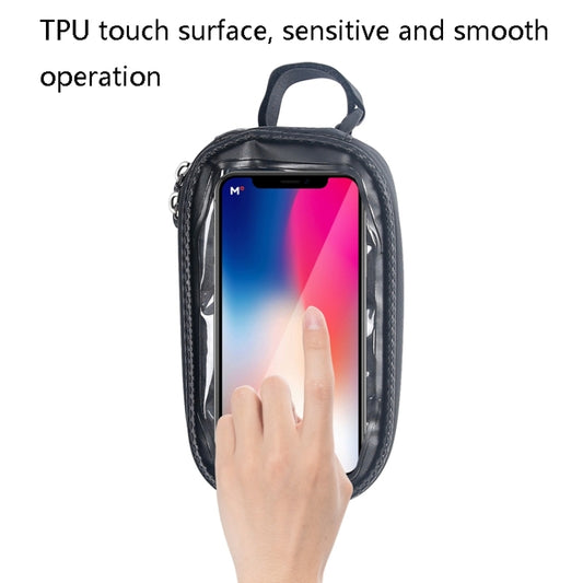 B21 EVA Hard Shell Bicycle Bags Mountain Bike Anti-Piped Water Beam Bags(Black) by buy2fix