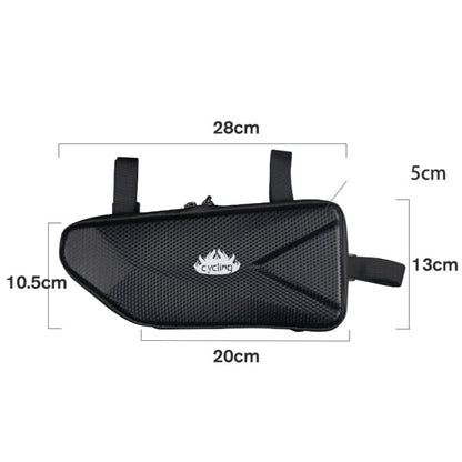 BW4 Bicycle Triangle Bag EVA Hard Shell Bag(Black) by buy2fix
