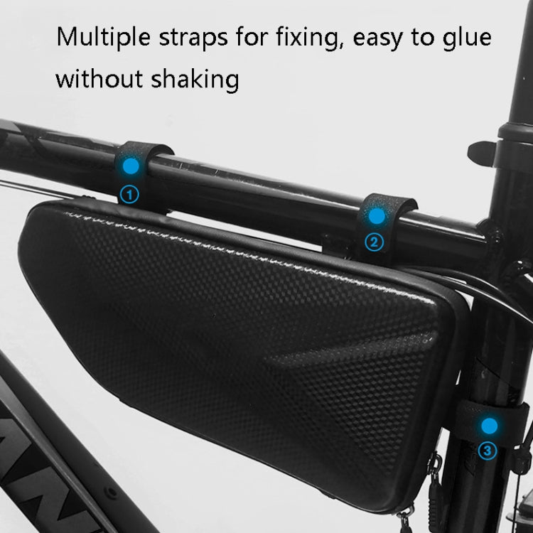 BW4 Bicycle Triangle Bag EVA Hard Shell Bag(Black) by buy2fix