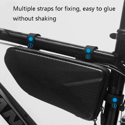 BW4 Bicycle Triangle Bag EVA Hard Shell Bag(Black) by buy2fix