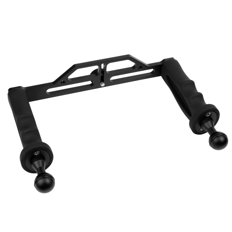 XTGP324A Dual Handle Aluminium Tray Stabilizer for Underwater Camera Housings - Others by buy2fix | Online Shopping UK | buy2fix