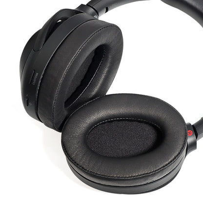 2 PCS Headset Comfortable Sponge Cover For Sony WH-1000xm2/xm3/xm4, Colour: (1000XM3)Champagne Gold Protein With Card Buckle - Earmuff & Pad by buy2fix | Online Shopping UK | buy2fix