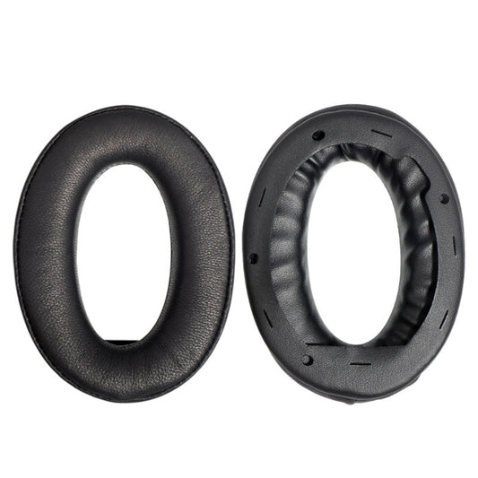 2 PCS Headset Comfortable Sponge Cover For Sony WH-1000xm2/xm3/xm4, Colour: (1000XM4)Black Lambskin - Earmuff & Pad by buy2fix | Online Shopping UK | buy2fix